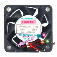 MECHATRONICS MD4028M24B RS RSR 24V 0.09A 4CM Cooling Fan