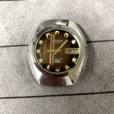 Citizen Cosmotron 4-790073 Y Overhaul Electronic Quartz Mens Watch  Auth - Main Image