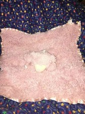 Pink Bear SECURITY BLANKET Lovey Toy by Stephan Baby
