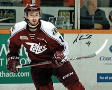 Liam KIRK Peterborough Petes Ice Hockey Signed Photo 1 + Dealer COA Team GB