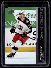 2021-22 Upper Deck Young Guns French Joshua Dunne Rookie #218 Columbus Blue