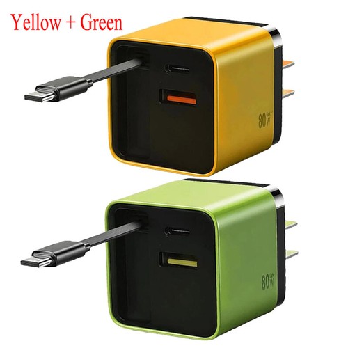 3 In 1 GaN Charger Scalable 80w Max Fast Charger Module With Type C & USB Ports - 第 16/16 張圖片