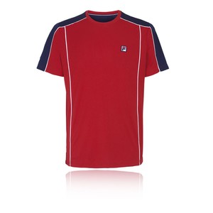 t shirt fila rouge