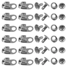 12Pcs Shoe Hook Alloy Boot Eyelet Repair Kit Shoes Lace Hooks