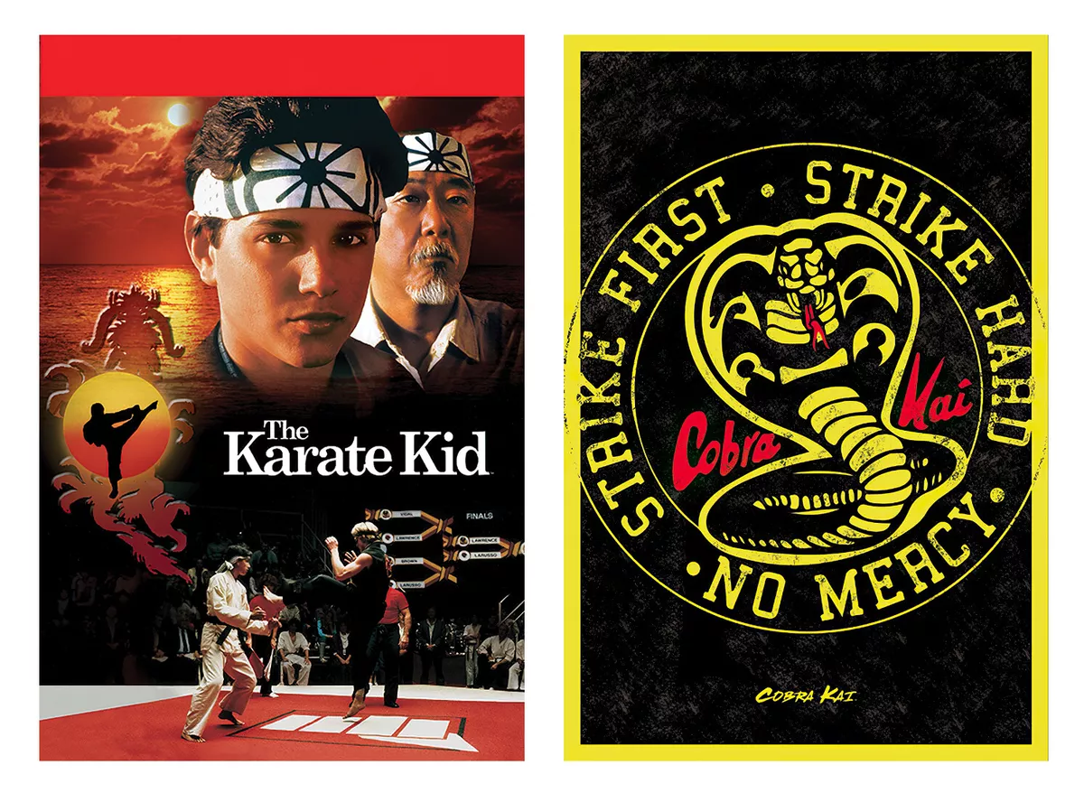 The Karate Kid Cobra Kai Movie TV Poster Set Regular Logo