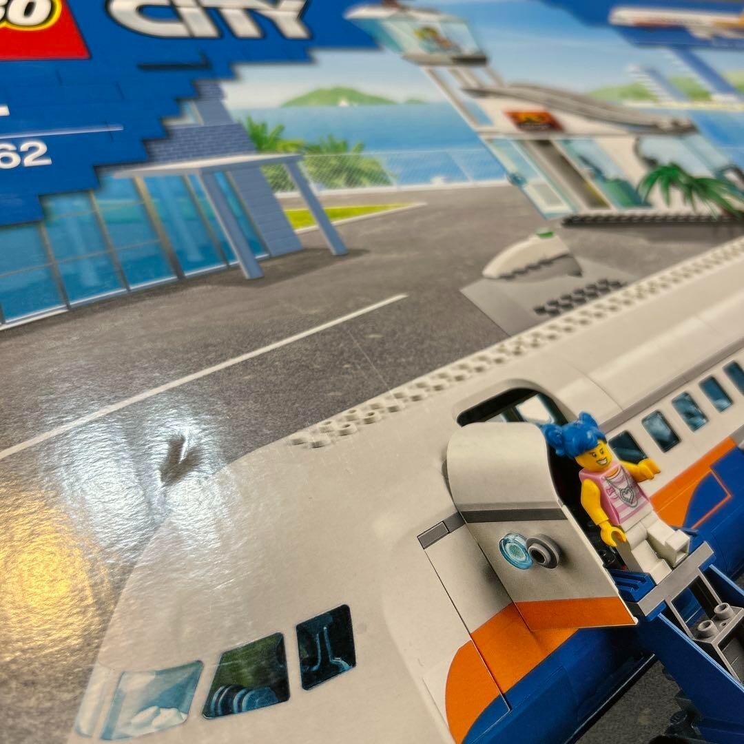 LEGO City Passenger Airplane 60262 Toy Block Aircraft new unopened