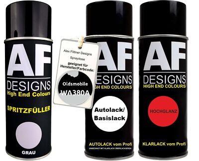 Spritzfüller Set für Oldsmobile WA380A You Drive Me Crazy Metallic Klarlack Spri