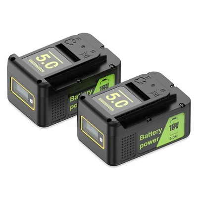 DREAMDASH 2x für Kärcher 18V 5A Home & Garden BATTERY POWER 18/50 Werkzeug-Akku 90 Wh