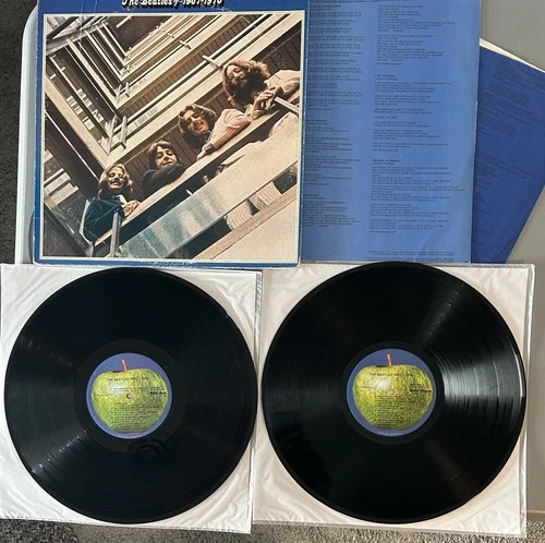 1973 1st pressing The Beatles-1967-1970 double LP album - Apple SKBO 3404