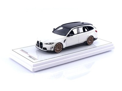 Truescale Miniatures TSM Modell 1/43 Bmw M3 M Performance Touring (G81) Alpine Wh