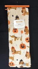 Dachshund Doxie Weenie Halloween Pumpkin Mummy Soft Plush Throw Blanket 60"x70"