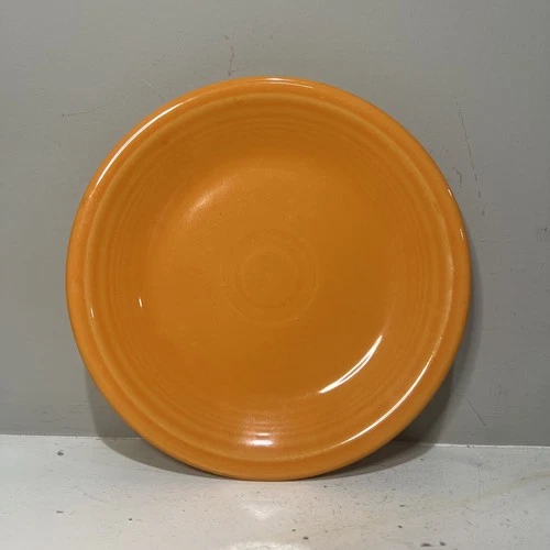 Homer Laughlin 7.25” Tangerine Orange FIESTAWARE Salad/Dessert Plate