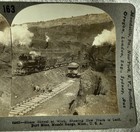Steam Shovel Train Track is Laid Burt Mine Mesabi Range MN Minnesota Stereoview — photo 2