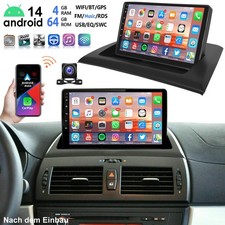 4+64G F�r BMW X3 E83 2004-2012 Autoradio Android 15 GPS Navi WIFI BT Carplay KAM