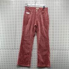 Pilcro Corduroy Pants Pink Womens Size 29 Straight Leg Fits 28x26