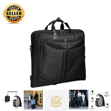 Elegant Travel Garment Bag - Holds Suits, Shoes  Accessories for Weddings