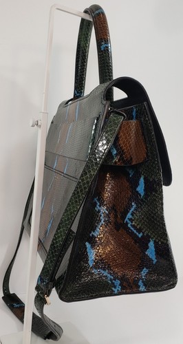 Henri Bendel Python Snake Leather Bag, Limited Edition, WAS $1,000 *NEW & RARE!* - Picture 7 of 17