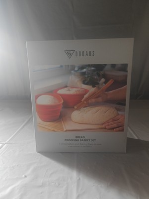 DOQAUS Bread Proofing Basket, Sourdough Bread Baking Supplies. 