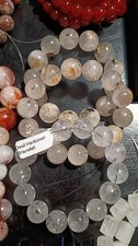 Herkimer Diamond Clear Round Beaded Stretch B...