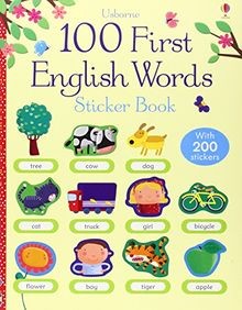 100 First English Words Sticker Book (100 First Wor... | Buch | Zustand sehr gut