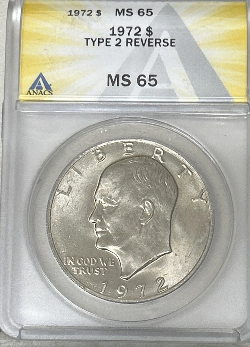 铜1972 艾森豪威尔美元硬币(1971-1978) | eBay