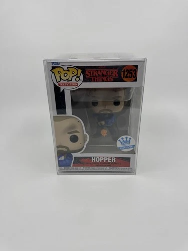 FUNKO POP ! HOPPER 1253 FUNKO EXCLUSIVE STRANGER THINGS DB6