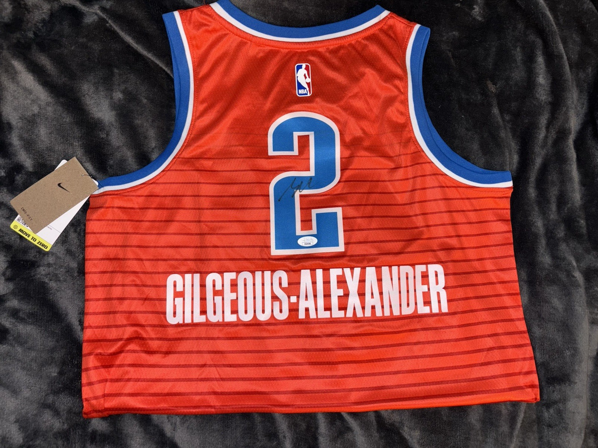 Nike NBA ジャージー Shai Gilgeous-Alexander Authentic Shai