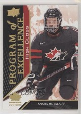 2019 Team Canada Juniors Program of Excellence High Gloss 1/25 Sasha Mutala r4d