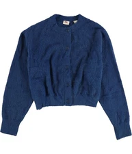 Levi's Womens Fuzzy Drop Shoulder Cardigan Sweater