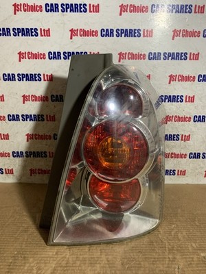 TOYOTA COROLLA MPV 5DR VERSO MK1 ZNR10 2005 DRIVER SIDE REAR TAIL LIGHT LAMP