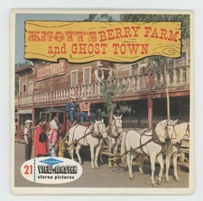 Knotts Berry Farm and Ghost Town View-Master Packet A-235 Exc. Cond.