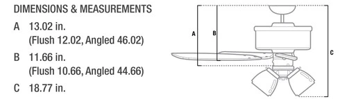 Hunter Fans - Newsome 52 Inch Ceiling Fan with LED Light Kit and Pull - Picture 4 of 4