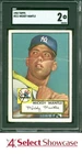 1952 TOPPS #311 MICKEY MANTLE YANKEES HOF SGC 2