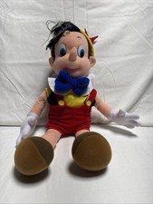 Mattel Disney Pinocchio Plush Toy 18 Inches Retired Vintage 1992
