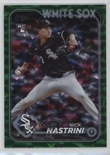 2024 Topps Update Green Crackle Foilboard 224/499 Nick Nastrini #US225 0vt8