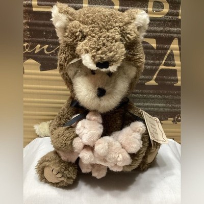 Boyds Bears Huff P. Wolf & 3 Little Pigs Classic Beary Tales Collection Plush