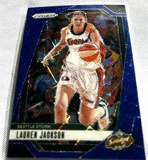 2024 Prizm WNBA Basketball Lauren Jackson Seattle Storm Blue Velocity Prizm