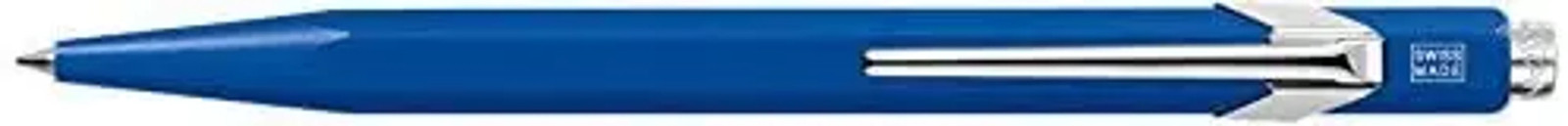 Caran D'ache Blau Kugelschreiber Stylo Metall - Bild 2