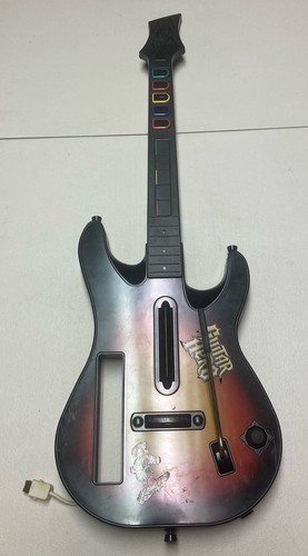 Nintendo Wii Guitar Hero Red Octane Sunburst Controller Gitarre - UNGETESTET