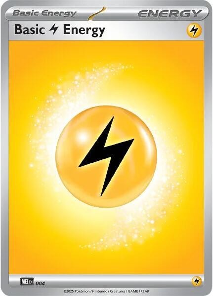 Basic Lightning Energy - 004 Common MEE: Mega Evolution Energies 4 NM