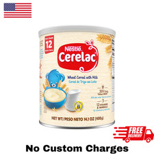 Nestle Cerelac Baby Cereal Wheat with Milk, 14oz, Essential Vitamins  Minerals