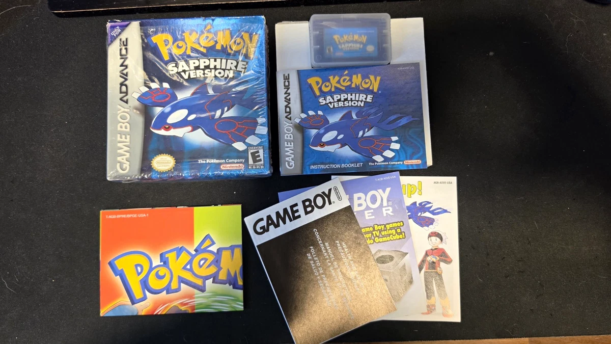 Pokémon: Sapphire Version Nintendo Boxing Video Games for sale | eBay