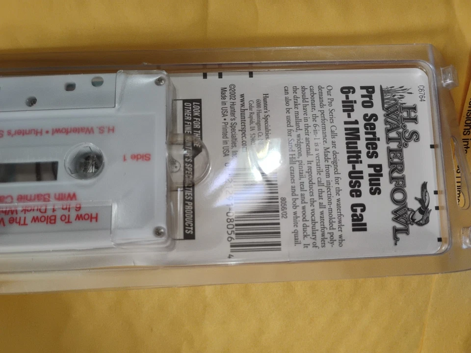 Hunter’s Specialties Pro Series Plus 6-in-1 Waterfowl Call New In Package (X) - Image 3 of 4