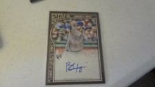 2015 TOPPS GYPSY QUEEN GQA-BF BRANDON FINNEGAN AUTOGRAPHED BASEBALL CARD