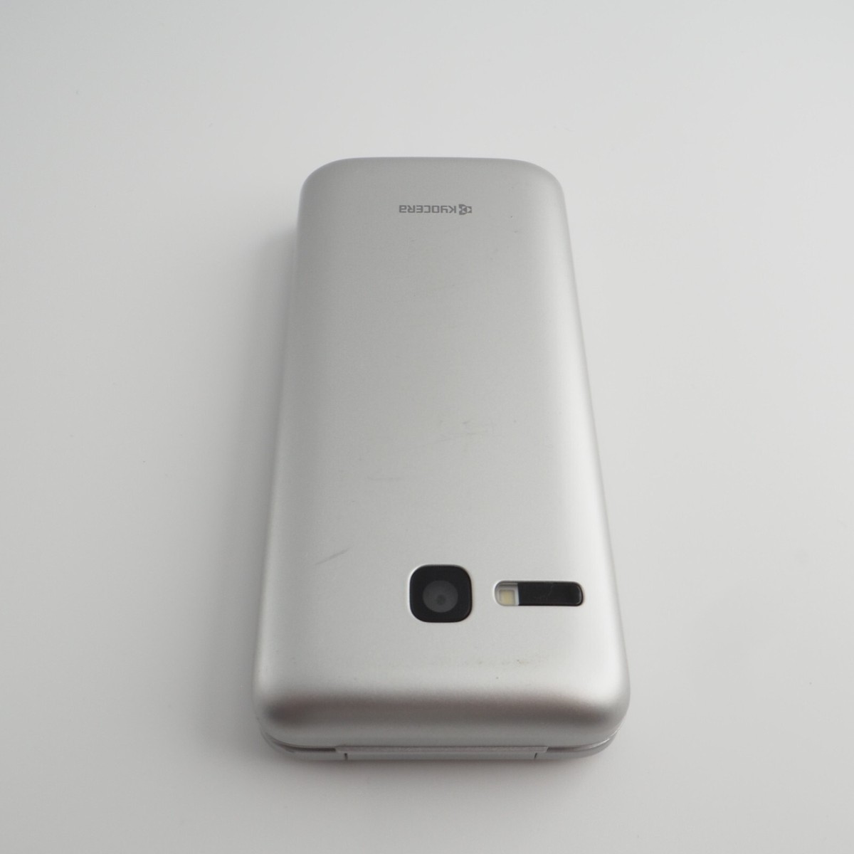 DIGNO 3 シルバー 折りたたみガラケー Kyocera 902KC DIGNO 3 Android Flip Phone | Silver | 3.4 in