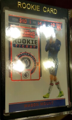 🔥 Mason Mount 2019 Panini Contenders Rookie Ticket Card Red Foil