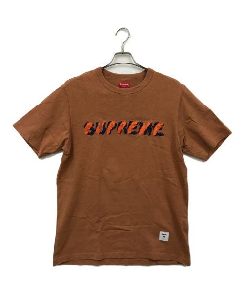 T shirt lourd logo obturateur suprême M