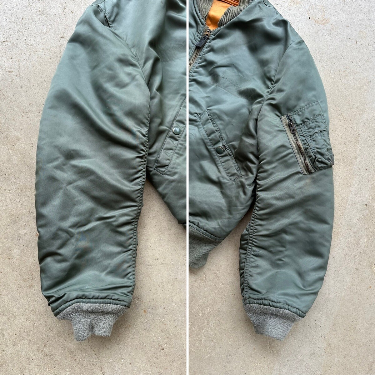 1968 Vtg USAF L-2B Flight Jacket MIL-J-7448H sz MEDIUM Air 1968 Vtg USAF L-2B Flight Jacket MIL-J-7448H sz MEDIUM Air