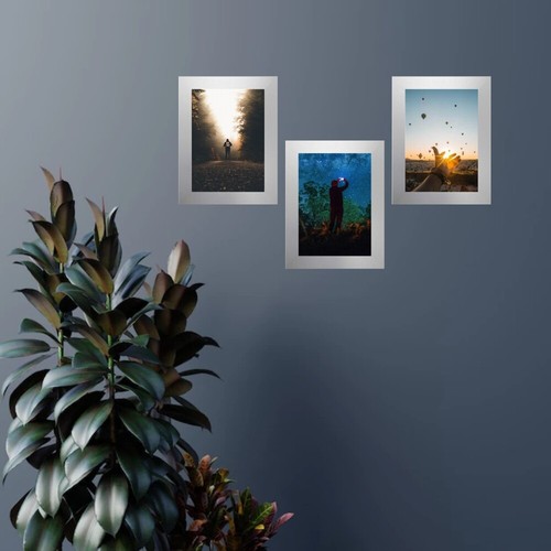 5"x7" Photo Picture Frame - Packs of 1, 4, 6, 12 - Black White Brown Silver Gold - Picture 16 of 18