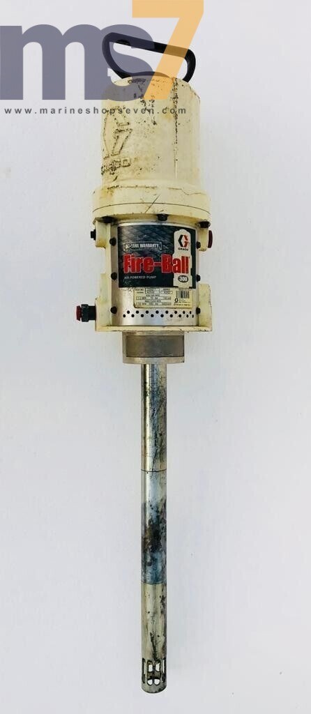 GRACO 239877 FIRE-BALL 300 PNEUMATIC AIR POWERED GREASE PUMP 8400 PSI 580 BAR #2